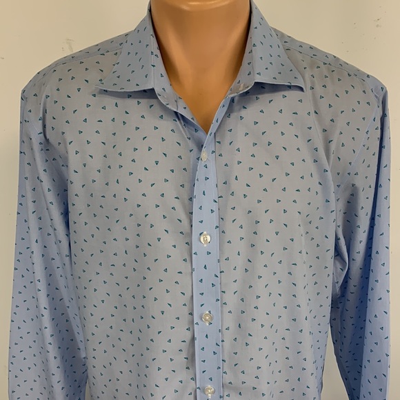 Bonobos long sleeve button down shirt.  16 1/2 - 34 - Picture 2 of 7